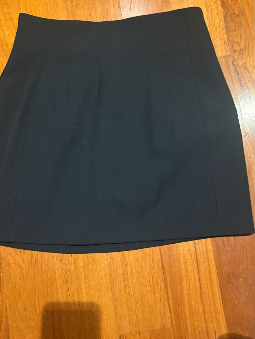 NWT Zara Black Tailored Mini Skirt